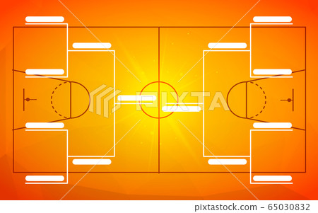 Tournament bracket template for 8 teams on orange Tournament bracket template for 8 teams on orange 65030832