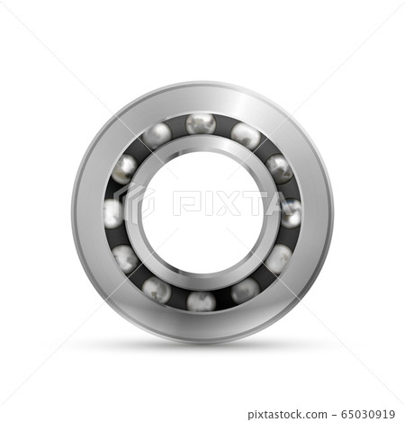 Realistic glossy bearing, detailed mechanism on 65030919