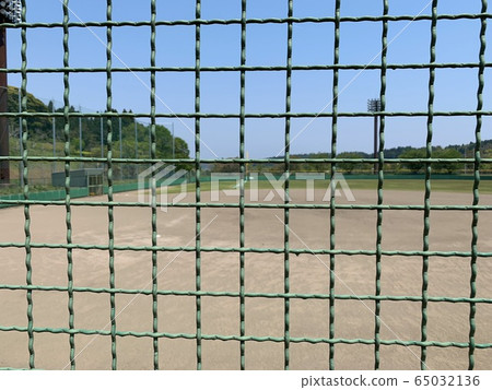 Baseball stand front row Baseball stand front row 65032136