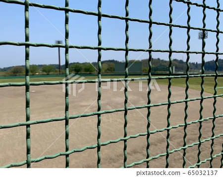 Baseball stand front row Baseball stand front row 65032137