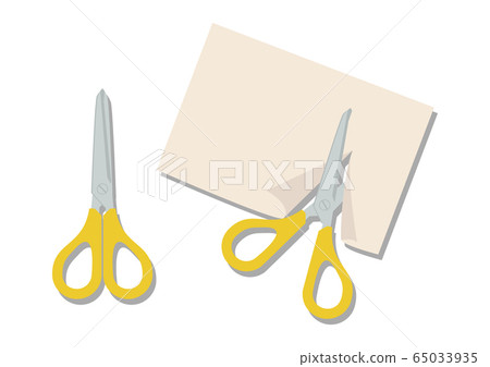 Stationery clip art. Image illustration of scissors. 65033935