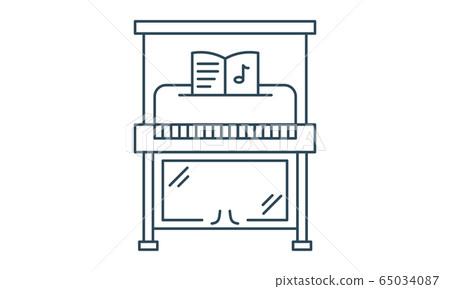 Piano icon vector image. Can be used for web and mobile apps. Piano icon vector image. Can be used for web and mobile apps. 65034087