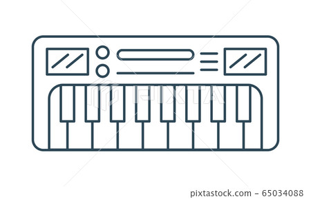 Piano icon vector image. Can be used for web and mobile apps. Piano icon vector image. Can be used for web and mobile apps. 65034088
