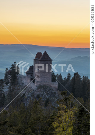 Kasperk castle in Sumava, Czech Republic Kasperk castle in Sumava, Czech Republic 65035682