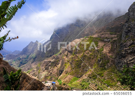 Paul Valley landscape in Santo Antao island, Cape Paul Valley landscape in Santo Antao island, Cape 65036055