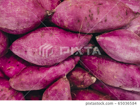 Sweet potatoes Fresh vegetable Farm organic product 65036584
