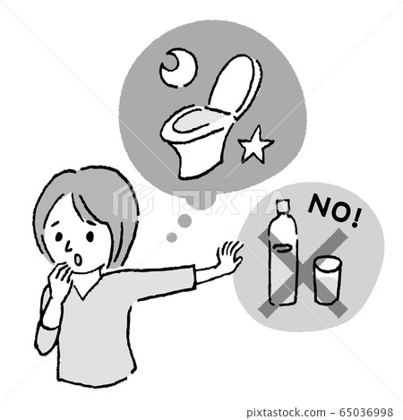 Middle-aged and elderly heat stroke, nocturia, sleep without drinking water, black and white 65036998
