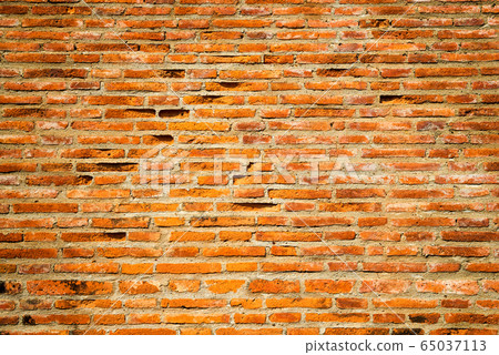 Texture of old brick wall as background 65037113