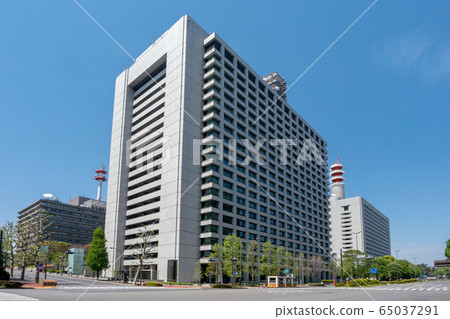 Government building of the Ministry of Internal Affairs and Communications in Kasumigaseki, Chiyoda-ku, Tokyo 65037291