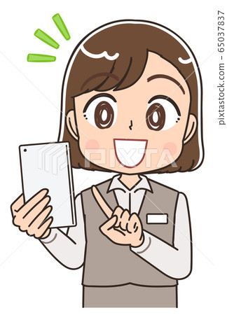 統一的員工接待醫療辦公室文員圖 65037837