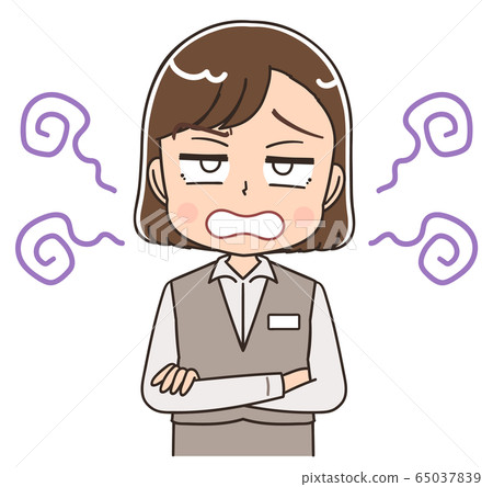 統一的員工接待醫療辦公室文員圖 65037839