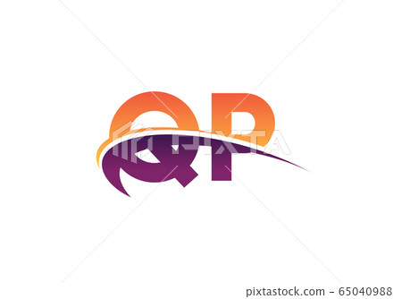 Initial Monogram Letter Q P Logo Design Vector Template. QP Letter Logo Design Initial Monogram Letter Q P Logo Design Vector Template. QP Letter Logo Design 65040988