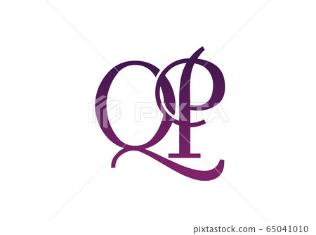 Initial Monogram Letter Q P Logo Design Vector Template. QP Letter Logo Design Initial Monogram Letter Q P Logo Design Vector Template. QP Letter Logo Design 65041010