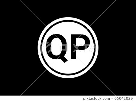 Initial Monogram Letter Q P Logo Design Vector...-插圖素材 [65041029] - PIXTA圖庫