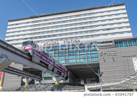 Kitakyushu City, Fukuoka Prefecture, JR Kokura Station South Exit on a sunny day Kitakyushu City, Fukuoka Prefecture, JR Kokura Station South Exit on a sunny day 65041787