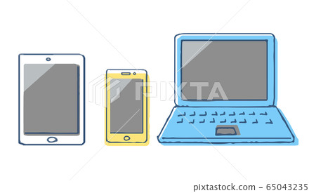 Smartphones, tablets and laptops Smartphones, tablets and laptops 65043235
