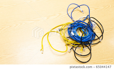LAN cable or RJ45 technology server data center, connecting, transfer data. LAN cable or RJ45 technology server data center, connecting, transfer data. 65044147