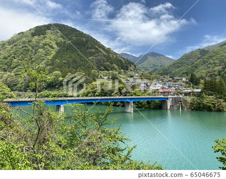 淡澤湖清新綠色風光 淡澤湖清新綠色風光 65046675