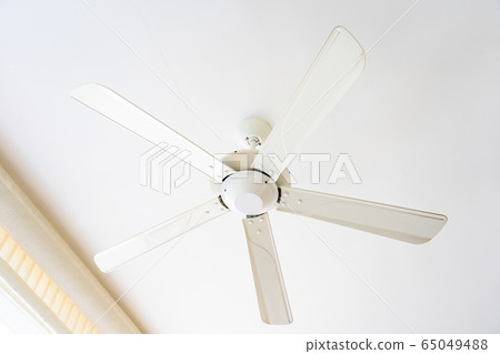 Electric ceiling fan decoration interior Electric ceiling fan decoration interior 65049488