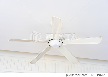 Electric ceiling fan decoration interior Electric ceiling fan decoration interior 65049664