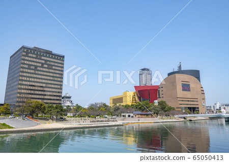 福岡縣北九州市北九州市役所、小倉城、River Walk 俯瞰北九州的小倉街景 65050413