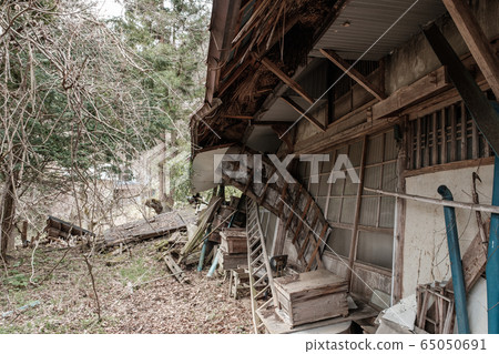 Ruins of an extinct village 65050691