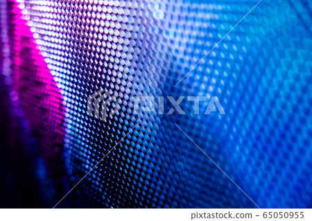 CloseUp LED blurred screen. LED soft focus 65050955