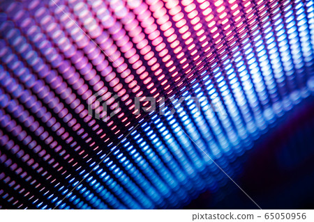 CloseUp LED blurred screen. LED soft focus CloseUp LED blurred screen. LED soft focus 65050956