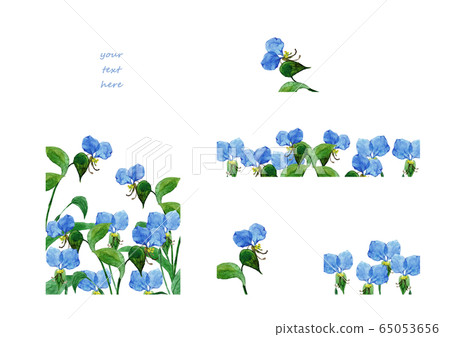 Dew frame & banner - Stock Illustration [65053656] - PIXTA