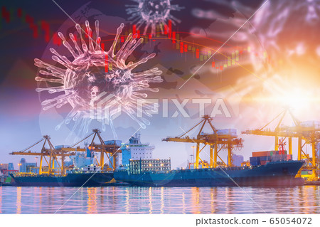 Coronavirus Impact Influence Transportation Import/Export Industry Coronavirus Impact Influence Transportation Import/Export Industry 65054072