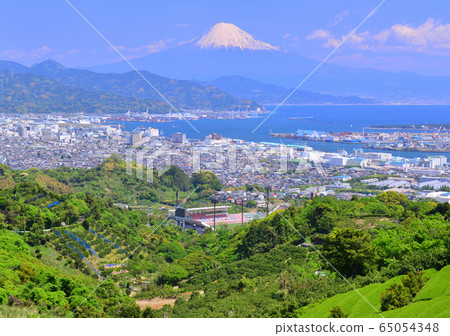 Spring landscape from Nihondaira-88010 65054348