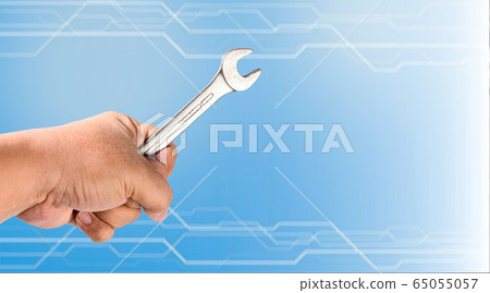 Mechanic tool The handle is separated from the 65055057