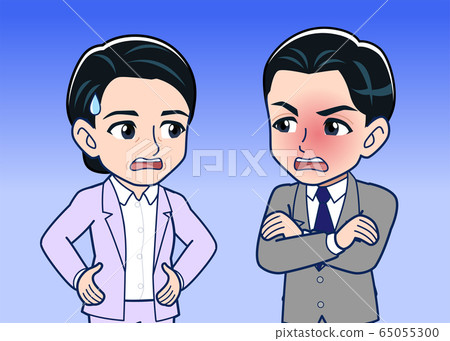 Female boss and male subordinate 65055300