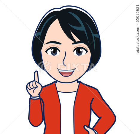 穿紅衣服的女人 65055621