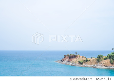 Tropical nature clean beach and white sand in 65056014
