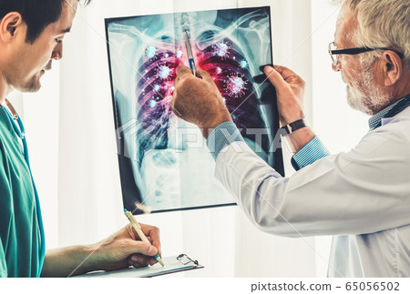 Doctor analyze Coronavirus Disease 2019 or Doctor analyze Coronavirus Disease 2019 or 65056502