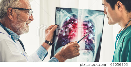 Doctor analyze Coronavirus Disease 2019 or 65056503
