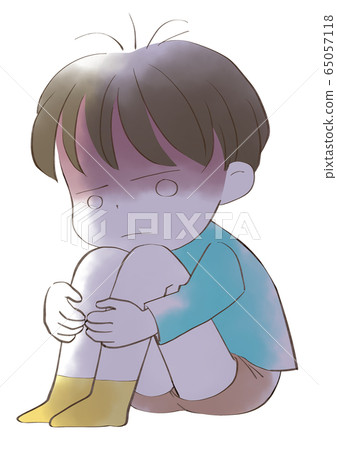 沮喪的孩子 沮喪的孩子 65057118