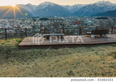 日落：攝於大町市大町公園 65060383