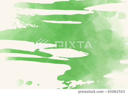 Abstract watercolor brush element on white 65062503