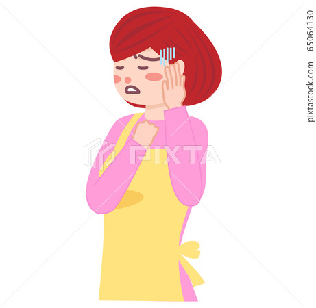 擔心的家庭主婦 擔心的家庭主婦 65064130