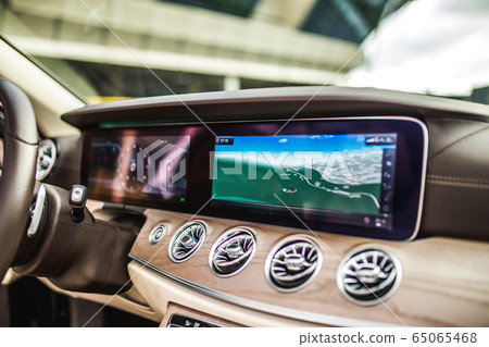 Car interior,navigation system, air conditioners Car interior,navigation system, air conditioners 65065468