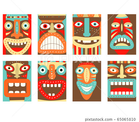 Collection of ethnic banner, background, flyer, 65065810