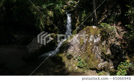 Waterfalls and Slopes. Myra Falls ,in the Muggendorf in Lower Austria Waterfalls and Slopes. Myra Falls ,in the Muggendorf in Lower Austria 65066948