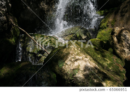 Waterfalls and Slopes. Myra Falls ,in the Muggendorf in Lower Austria Waterfalls and Slopes. Myra Falls ,in the Muggendorf in Lower Austria 65066951