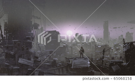 see the sunset in the apocalyptic world see the sunset in the apocalyptic world 65068158