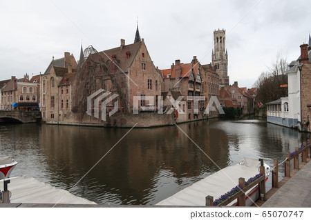 The streets of Bruges 65070747