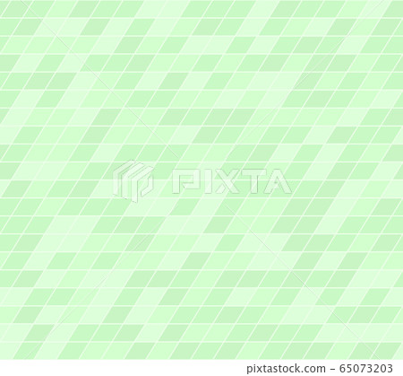 Green parallelogram pattern. Seamless vector 65073203