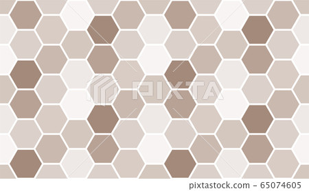 Bee honeycomb seamless pattern, art honey texture 65074605