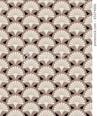 Japanese handheld fan floral vector seamless Japanese handheld fan floral vector seamless 65074660